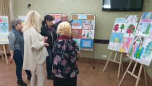 Jury podczas oceny prac konkursowych