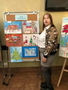 Laureatka grand prix  konkursu - uczennica SPdP