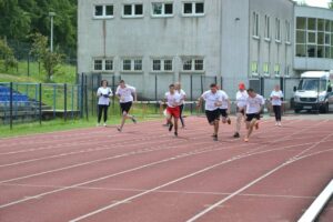 Zawodnicy podczas konkurencji biegowych