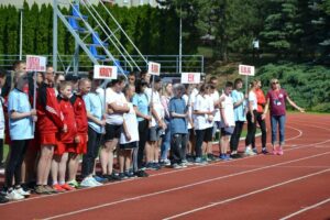 Ceremonia otwarcia zawodów - przedstawienie drużyn